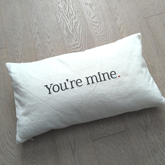 Indigo You're Mine I'm Yours Cushion - Picture 2 of 5